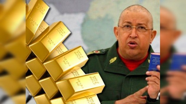 Hugo Chávez sacará 99 toneladas de oro de bancos ingleses
