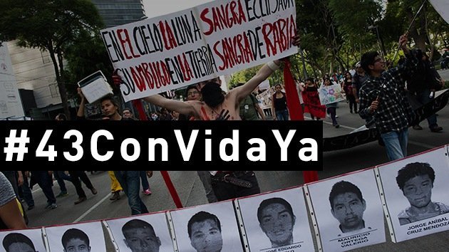 Publican un video para que los 43 estudiantes mexicanos desaparecidos vuelvan con vida