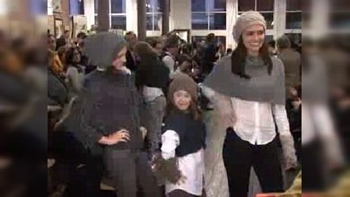 La cantante Jimena monta un desfile de moda con niñas con Síndrome de Down
