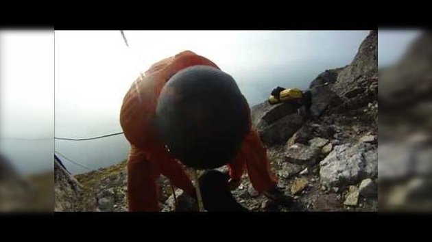 Alpinista se fractura una pierna a 1.200 metros de altitud