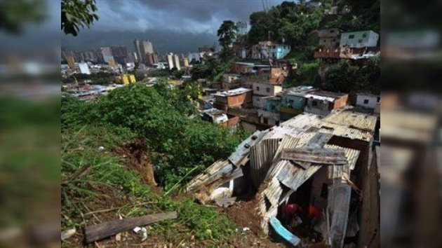 Las fuertes lluvias dejan al menos 25 muertos en Venezuela