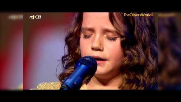 Una niña de nueve años sorprende al mundo cantando como toda una diva