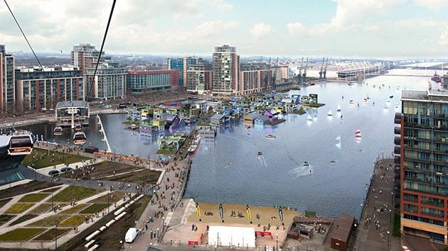 Foto: Un proyecto de ciudad flotante para millonarios londinenses desata la polémica