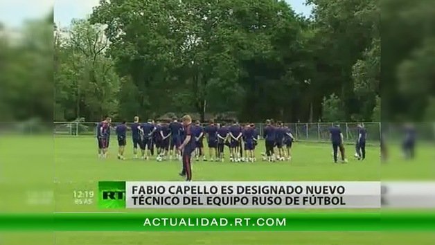 Fabio Capello es designado el nuevo técnico del equipo ruso de fútbol 