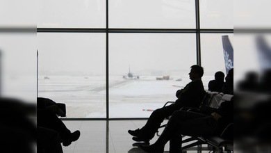 Las heladas traen caos a los aeropuertos de Moscú