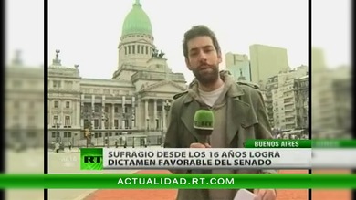 El voto desde los 16 años en Argentina, aprobado por la Comisión Senatorial