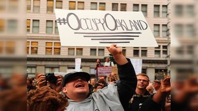 Los indignados de California, con los huesos en el calabozo tras una redada policial