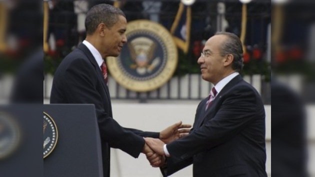 Obama promete apoyo contra los cárteles mexicanos