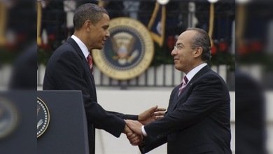 Obama promete apoyo contra los cárteles mexicanos
