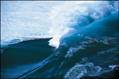 Fotografía entre las olas de Tim McKenna