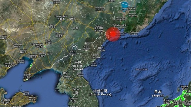 Un sismo de magnitud 6,2 sacude Rusia cerca de la frontera con Corea del Norte