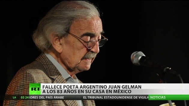 Fallece el poeta argentino Juan Gelman a los 83 años en México