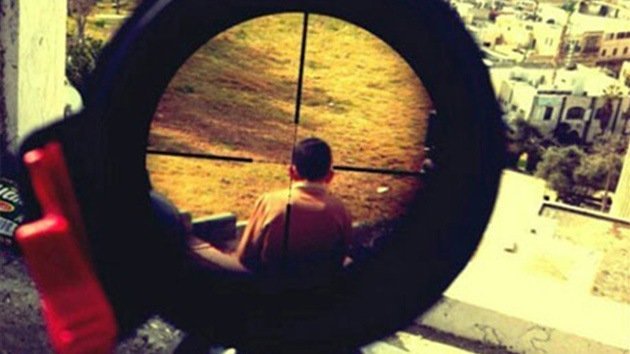Soldado israelí publica foto en Instagram de un niño en la mira de su rifle
