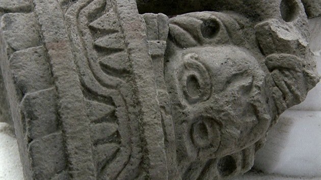Hallan en México la mayor escultura del dios más antiguo de los indígenas de Mesoamérica