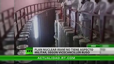 Para Rusia, no hay señales de que Irán desarrolle armas nucleares