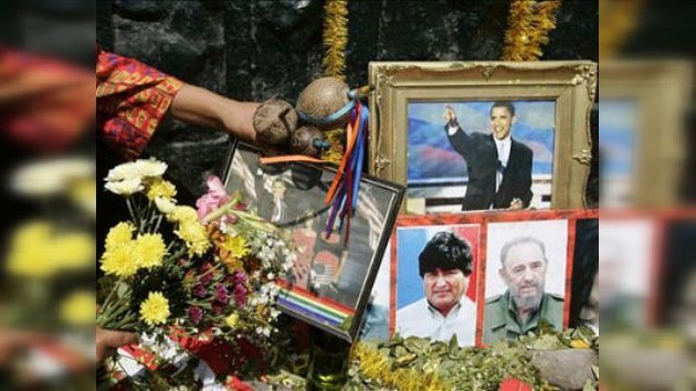 Chamanes peruanos vaticinan la suerte de presidentes y famosos en 2010