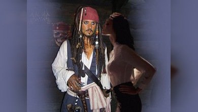Johny Depp casi se derrite