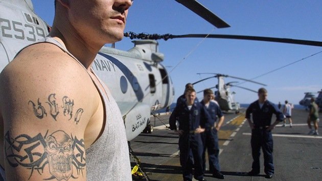 Científicos del Pentágono buscan un tatuaje que rastree los signos vitales de las tropas