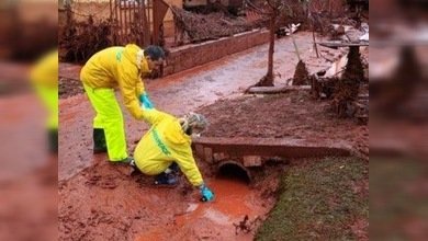 La planta húngara todavía contamina el río Marcal con residuos tóxicos