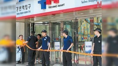 500 personas son evacuadas de un rascacielos en Seúl que empezó a temblar