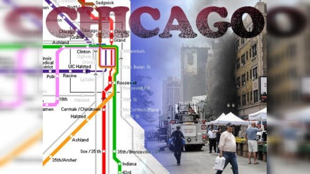 Un incendio en el metro de Chicago deja 19 heridos
