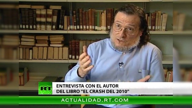 Entrevista con Santiago Niño Becerra, economista, autor del libro ''El crash del 2010'