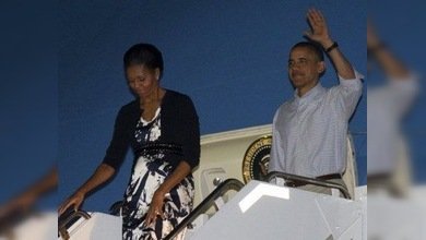 Obama vuelve a casa… para reunirse con Dmitri Medvédev