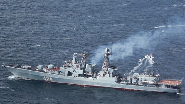 Un destacamento de buques de guerra rusos realizará maniobras en el océano Atlántico