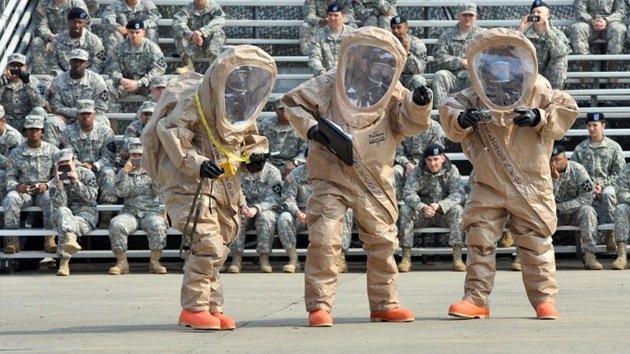 EE.UU. prepara un batallón químico contra posibles ataques de Corea del Norte
