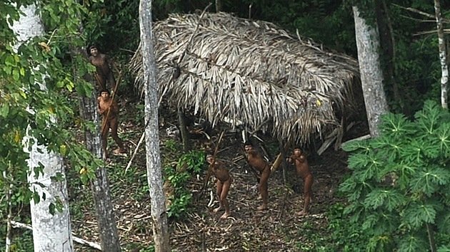 Publican nuevas fotos de una tribu no contactada de Brasil