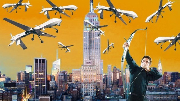 ´Derribe un drone-espía y conviértase en héroe en EE. UU.´