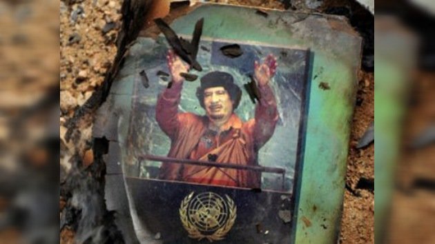 Gaddafi sobre su huida a Níger: "Es una guerra psicológica"