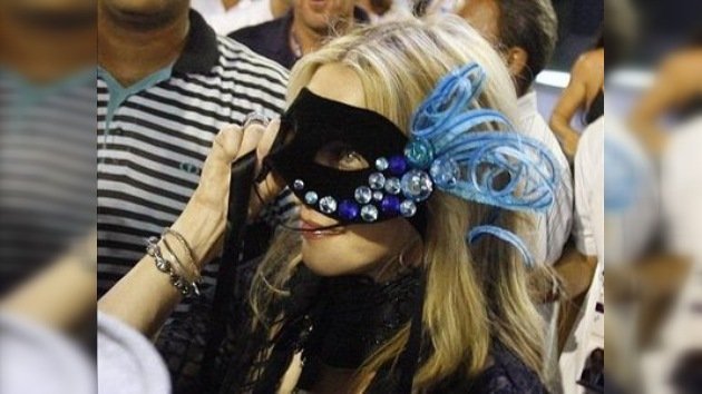 Madonna estuvo en el sambódromo brasileño