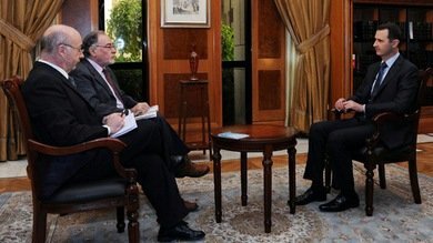 Bashar al Assad: "Cuando un barco se enfrenta a una tormenta, el capitán no huye"