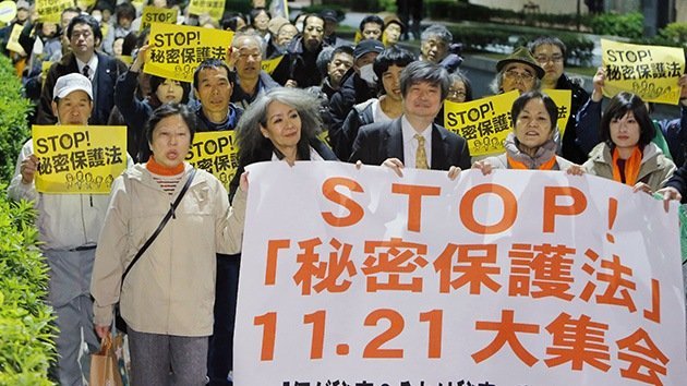 Fotos: Protestas en Japón contra el nuevo proyecto de ley sobre secretos de Estado