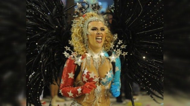 El cuarto día del carnaval de Río de Janeiro
