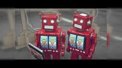 Robots al aparato: una parodia sobre nuestra adicción a los teléfonos inteligentes