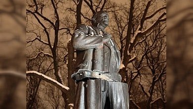 Explotaron un monumento a Lenin cerca de San Petersburgo