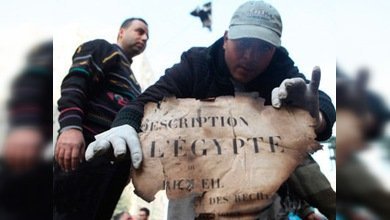 Se queman reliquias de la época de Napoleón durante los disturbios en El Cairo