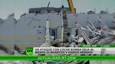 Explosión en Bagdad: aumenta a 23 la cantidad de víctimas