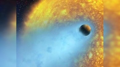 Detectan un planeta que se evapora