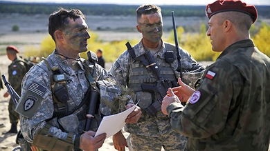 Polonia y Rumanía llevan a cabo ejercicios militares con EE.UU.