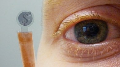Lentillas que son pantallas