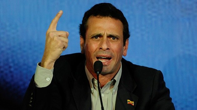 "La ultraderecha de EE.UU. planea atentar contra el opositor Capriles"