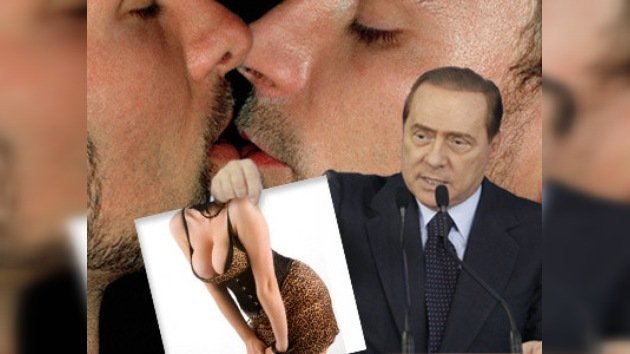 Berlusconi: "Es mejor amar a mujeres bellas que ser gay"