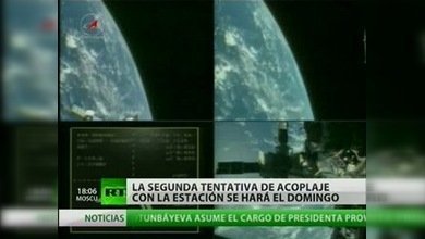 La segunda tentativa de acoplamiento espacial se realizará el domingo