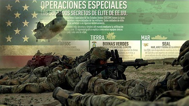 Infografía: Así trabajan los soldados secretos de élite de EE.UU.