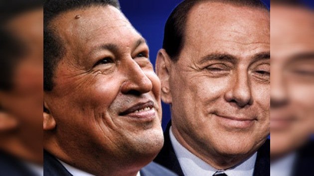Berlusconi ofrece apoyo financiero a Chávez