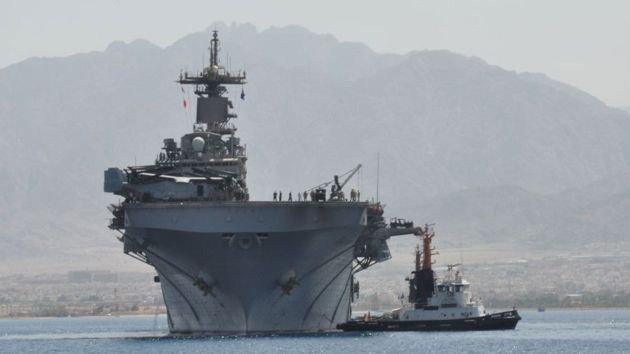 EE.UU. envía buques a las costas egipcias pero afirma que no intervendrá