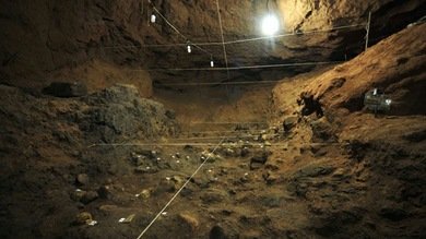 Fotos: Antiguas cámaras funerarias halladas bajo un templo en Teotihuacán, México